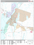 Fall River Wall Map Premium Style